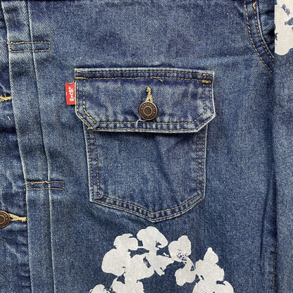 DENIM TEARS X LEVI'S JACKET BLUE