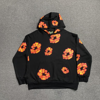 Denim Tears X Offset Wreath Hoodie Black
