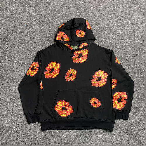 Denim Tears X Offset Wreath Hoodie Black