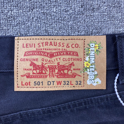 Denim Tears X Offset Wreath Jeans Black