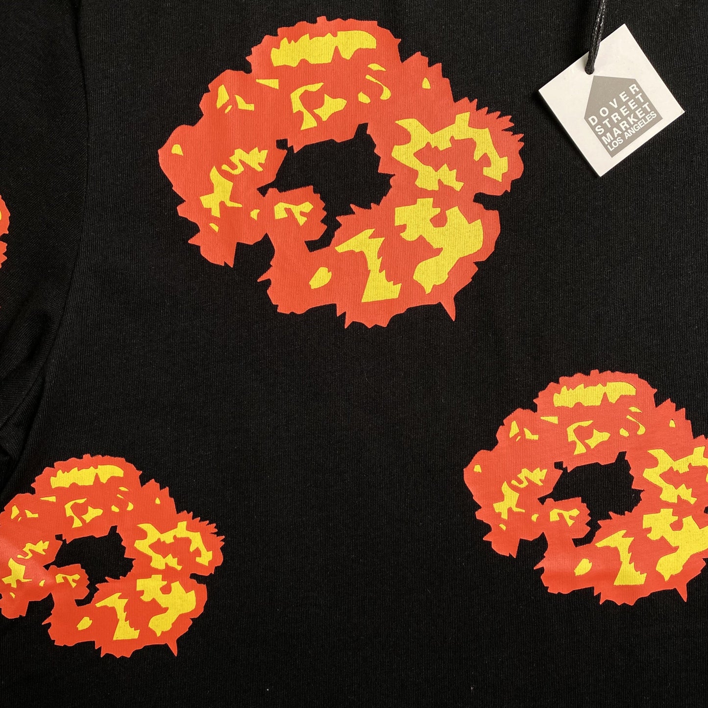 DENIM TEARS X OFFSET WREATH TEE BLACK