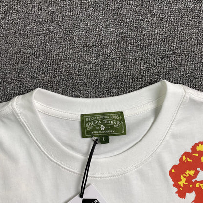 DENIM TEARS X OFFSET WREATH TEE WHITE