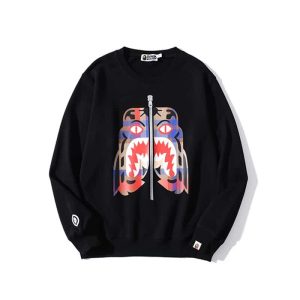 Bape Tiger Crewneck Black Sweater