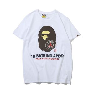 Bape A Bathing Ape With Head Shirt