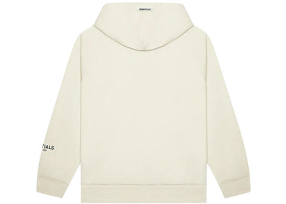 FEAR OF GOD ESSENTIALS APPLIQUE LOGO HOODIE BUTTERCREAM