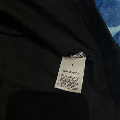 Fear Of God Essentials Applique Logo T-Shirt Black