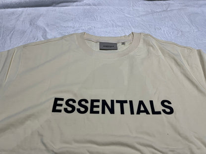 Fear Of God Essentials  Applique Logo T-Shirt Buttercream