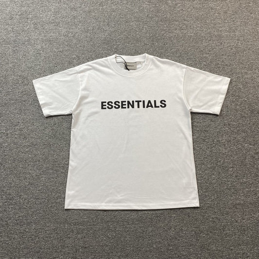 Fear Of God Essentials Applique Logo T-Shirt White