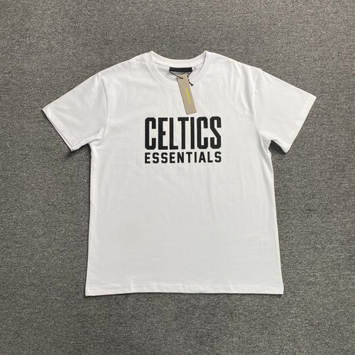 Fear of God Essentials Celtics Tee White