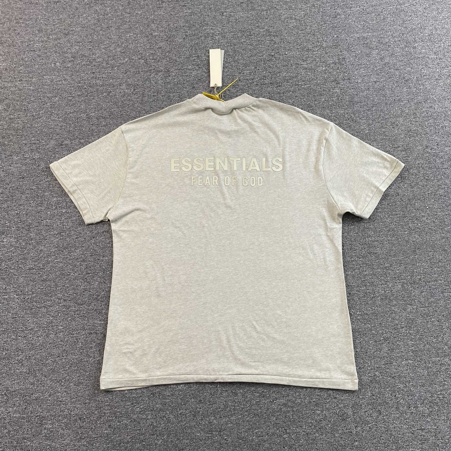 Fear Of God Essentials Classic Tee Heather Stone