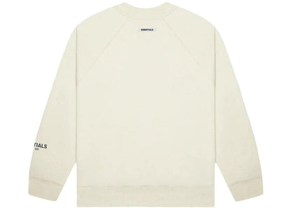 FEAR OF GOD ESSENTIALS CREWNECK APPLIQUE LOGO BUTTERCREAM