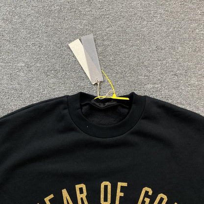 FEAR OF GOD ESSENTIALS CREWNECK BLACK