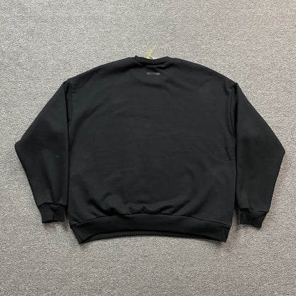 FEAR OF GOD ESSENTIALS CREWNECK BLACK