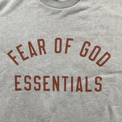 FEAR OF GOD ESSENTIALS CREWNECK DARK HEATHER