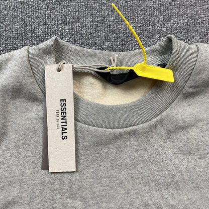 FEAR OF GOD ESSENTIALS CREWNECK DARK HEATHER