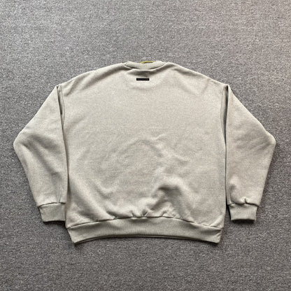 FEAR OF GOD ESSENTIALS CREWNECK DARK HEATHER
