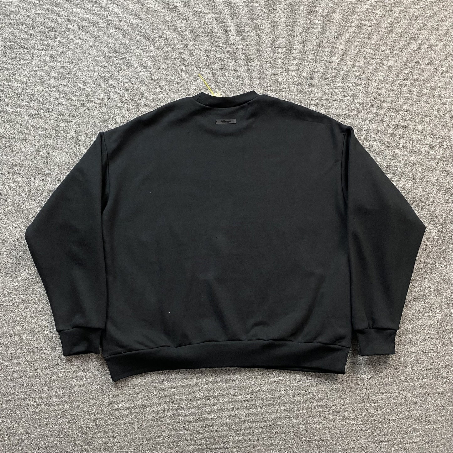 FEAR OF GOD ESSENTIALS CREWNECK STATE BLACK