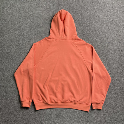 FEAR OF GOD ESSENTIALS HOODIE CORAL
