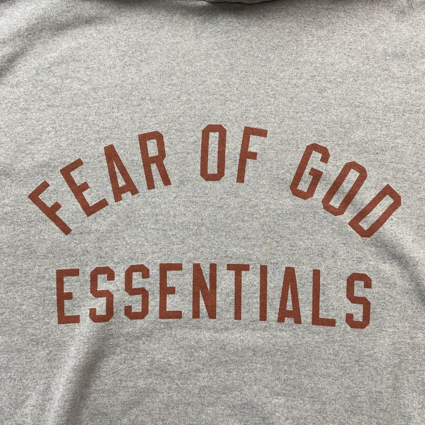 FEAR OF GOD ESSENTIALS HOODIE DARK HEATHER