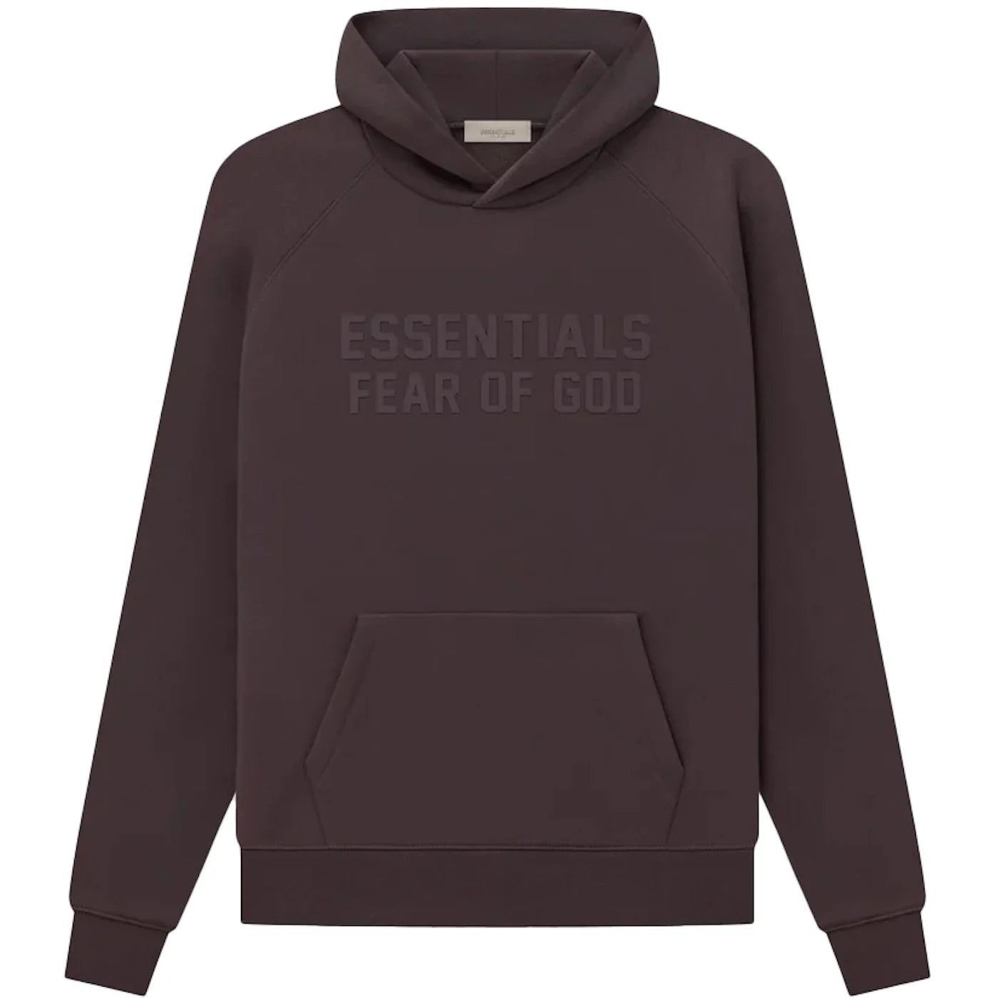 FEAR OF GOD ESSENTIALS HOODIE PLUM