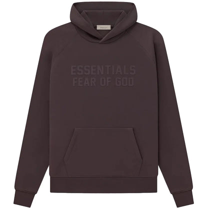 FEAR OF GOD ESSENTIALS HOODIE PLUM
