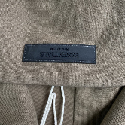 FEAR OF GOD ESSENTIALS HOODIE WOOD