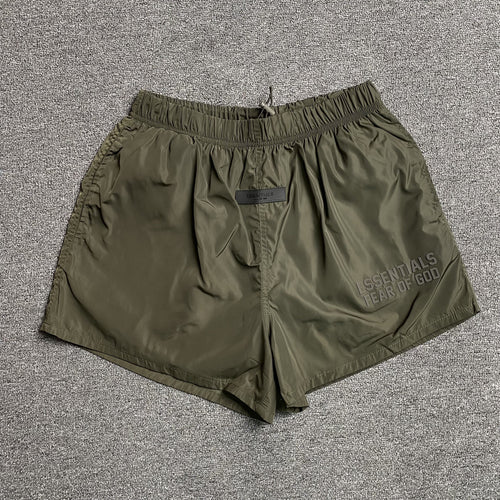 Fear of God Essentials Running Nylon Short Off Black