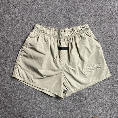 Fear of God Essentials Running Nylon Short Smoke