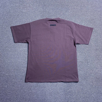 FEAR OF GOD ESSENTIALS SS TEE PLUM