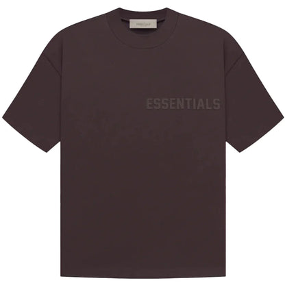 FEAR OF GOD ESSENTIALS SS TEE PLUM