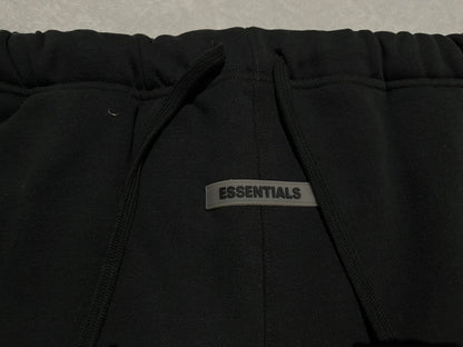 FEAR OF GOD ESSENTIALS SWEAT SHORTS BLACK