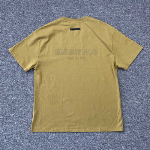 FEAR OF GOD ESSENTIALS TEE AMBER