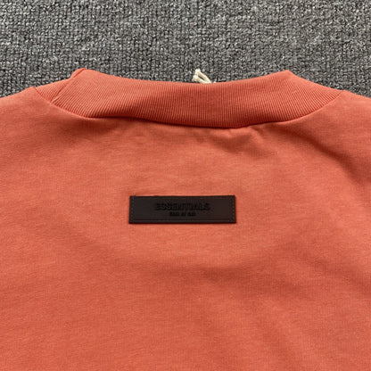 FEAR OF GOD ESSENTIALS TEE CORAL