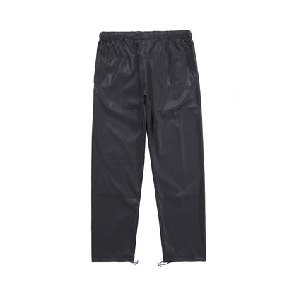 FEAR OF GOD ESSENTIALS TRACK PANTS BLACK REFECTIVE