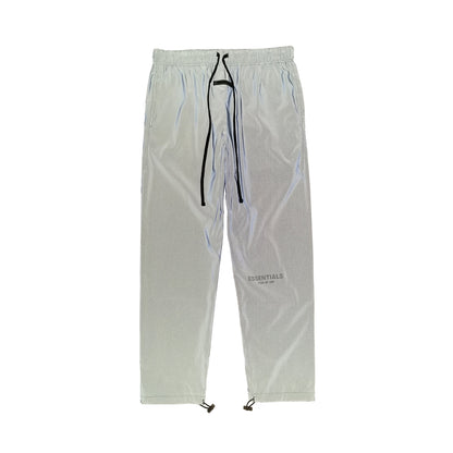 FEAR OF GOD ESSENTIALS TRACK PANTS SILVER REFLECTIVE