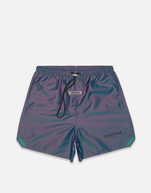 FEAR OF GOD ESSENTIALS VOLLEY SHORTS IRIDESCENT