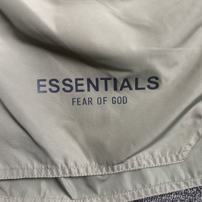Fear of God Essentials Volley Shorts Silver Reflective