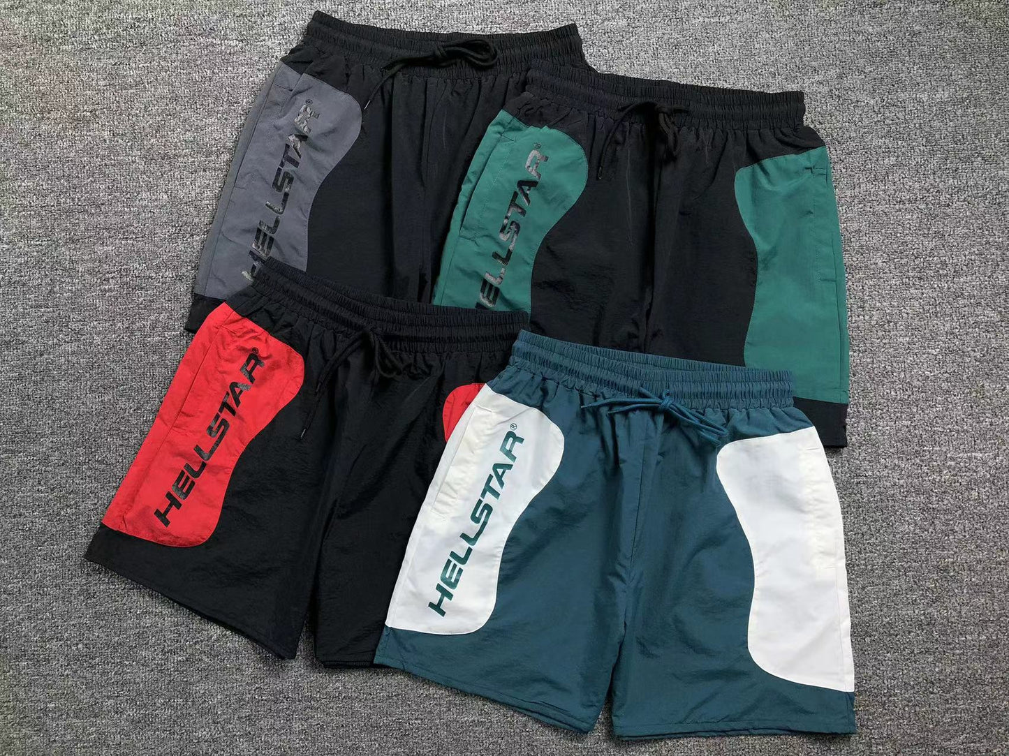 Hellstar Shorts Green