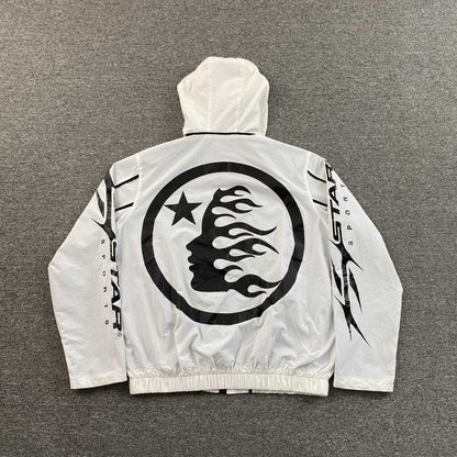 Hellstar Track Jacket White