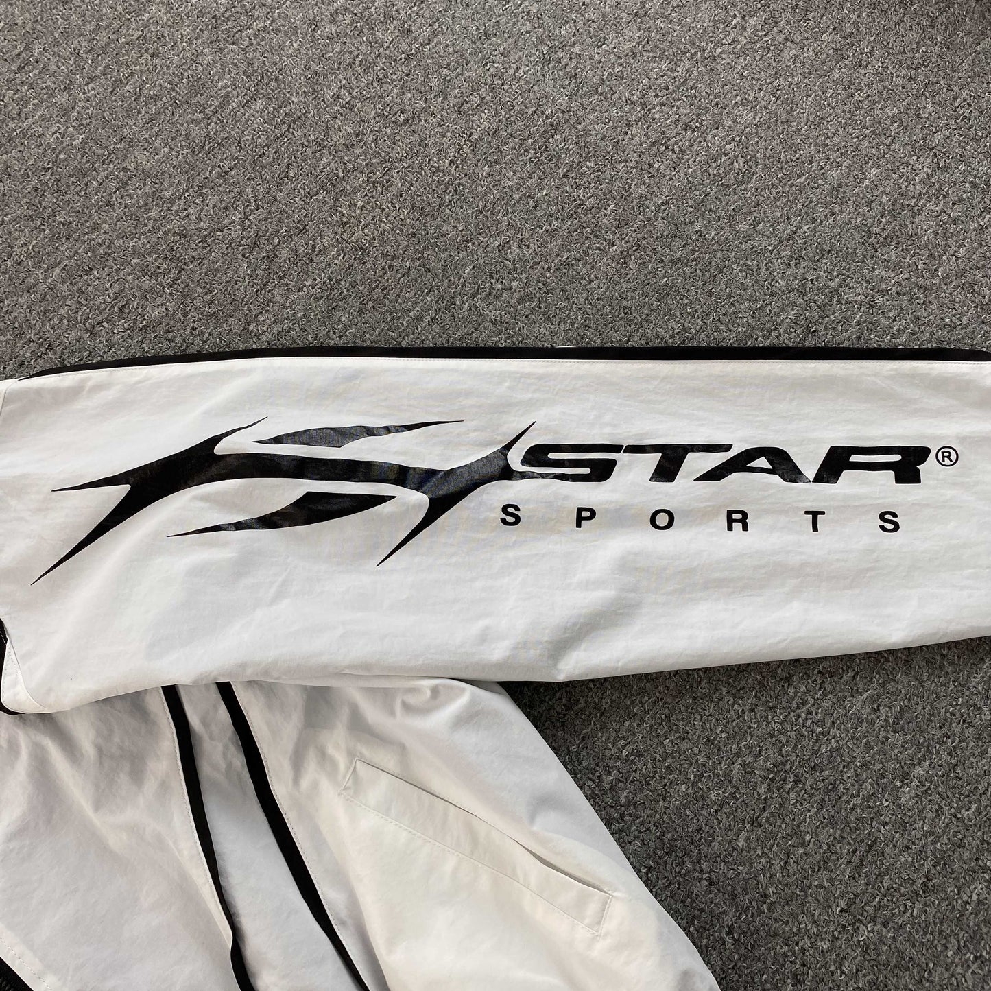 Hellstar Track Jacket White