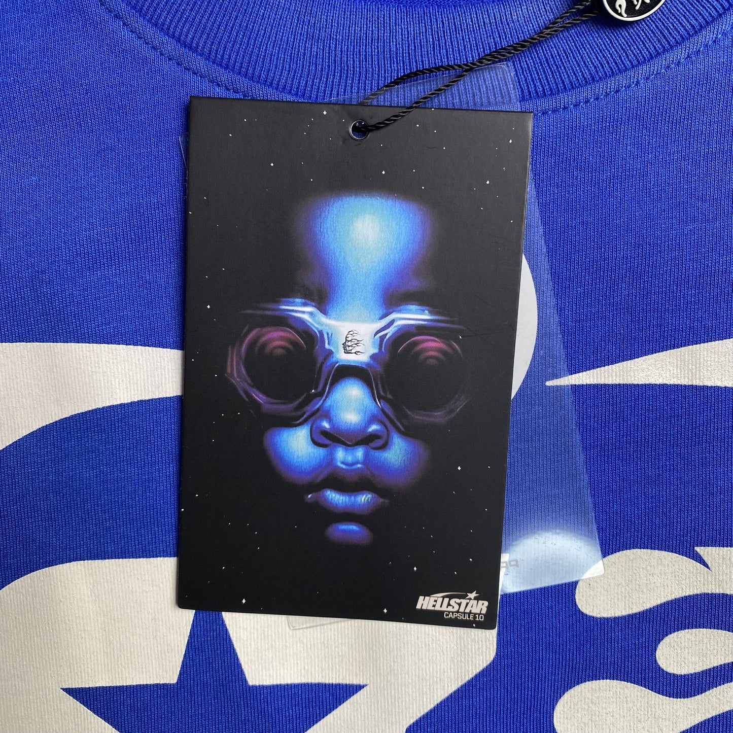 HELLSTAR WARM UP TEE BLUE