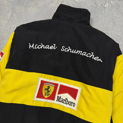 YELLOW FERRARI F1 VINTAGE JACKET