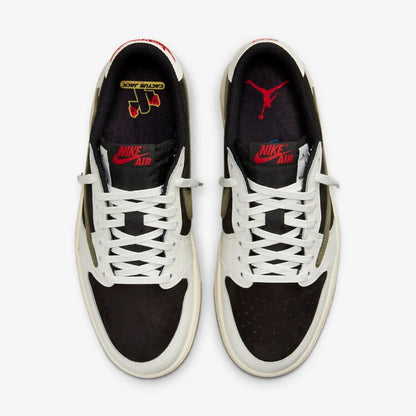 JORDAN 1 LOW OG X TRAVIS SCOTT OLIVE