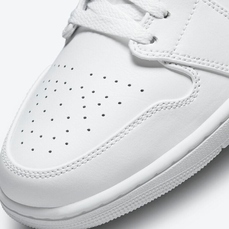 JORDAN 1 LOW TRIPLE WHITE