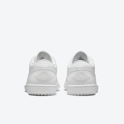 JORDAN 1 LOW TRIPLE WHITE