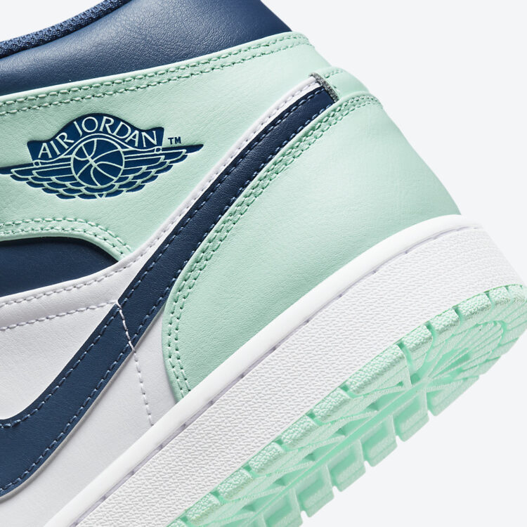 JORDAN 1 MID BLUE MINT