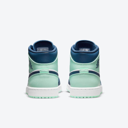 JORDAN 1 MID BLUE MINT