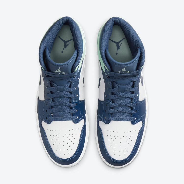 JORDAN 1 MID BLUE MINT