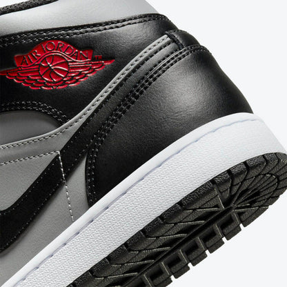 JORDAN 1 MID SHADOW RED