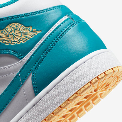 JORDAN 1 MID WMNS AQUATONE